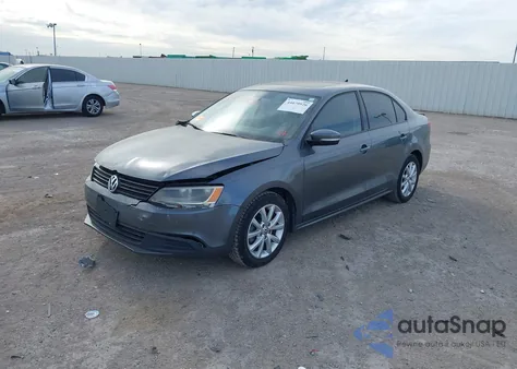 2012 Volkswagen Jetta 2.5L Se из США, поврежденный, VIN 3VWDP7AJ4CM122825